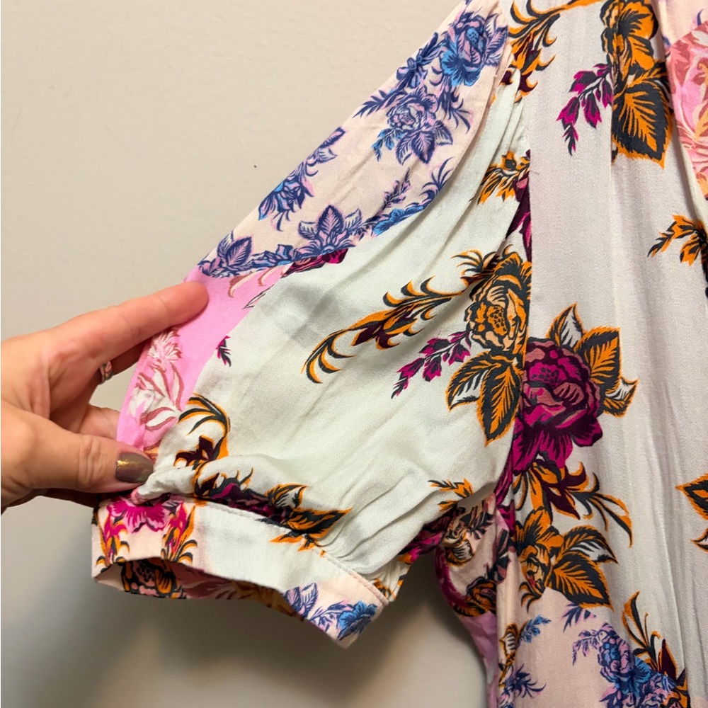 ADELYN RAE Spring Above Rouched Floral Mini Dress - Picture 5 of 9